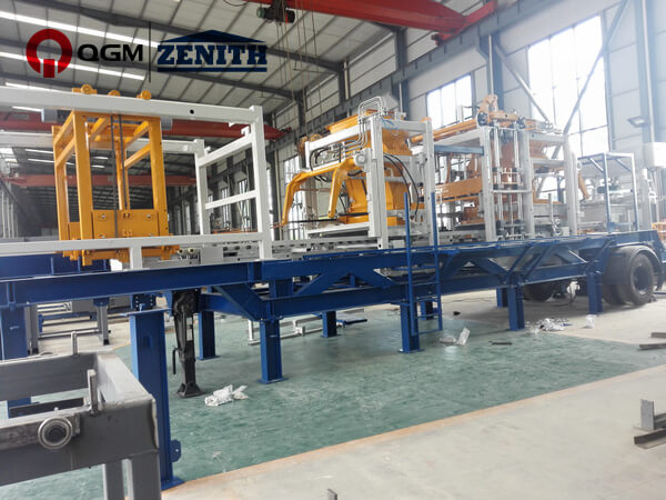 QGM NYE ZN900C mobil mursteinsmaskin i Nanjing, Kina