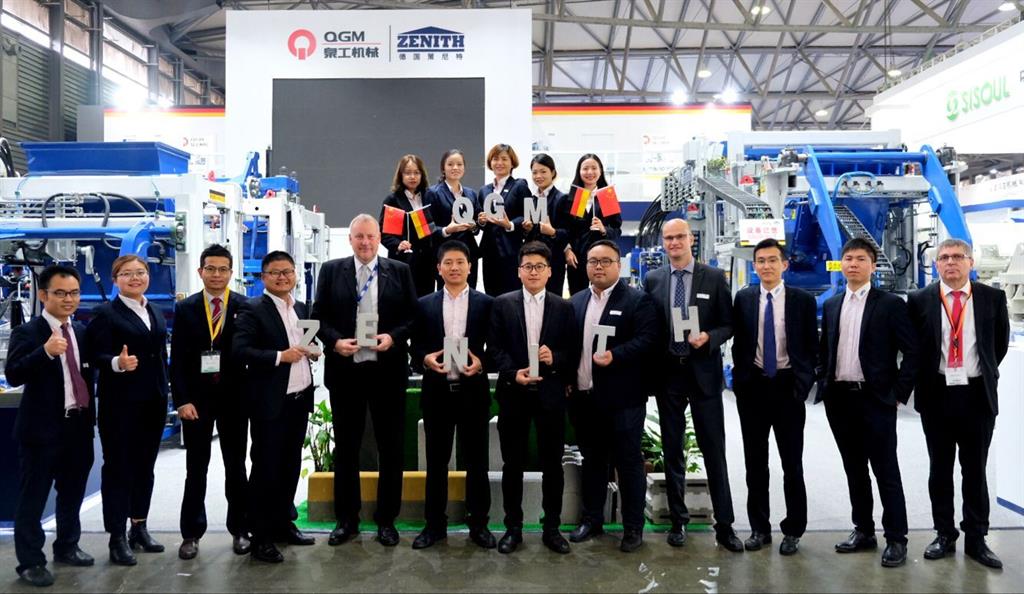 Ett skritt høyere, ett sprang videre! QGM Group får en perfekt avslutning på 2018 Bauma China Fair