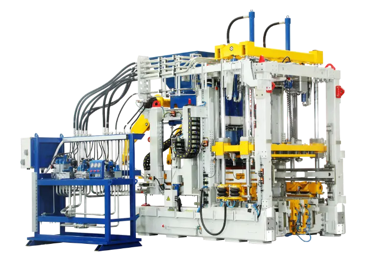 QGM ZN1200-2S automatisk mursteinsmaskin | Smart betongblokkmaskin for gjenvinning av fast avfall